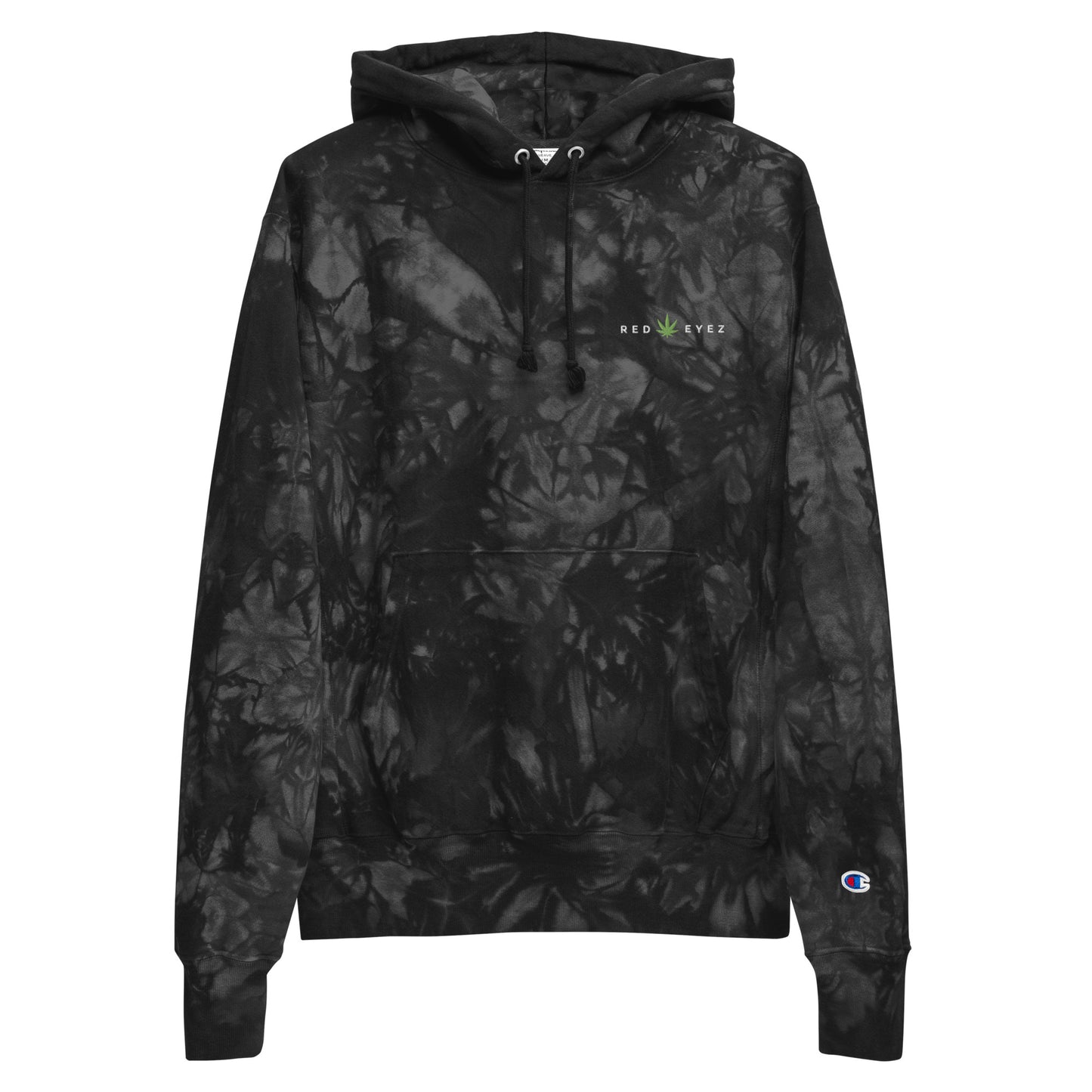 Sudadera unisex con capucha teñida de Red Eyez X Champion