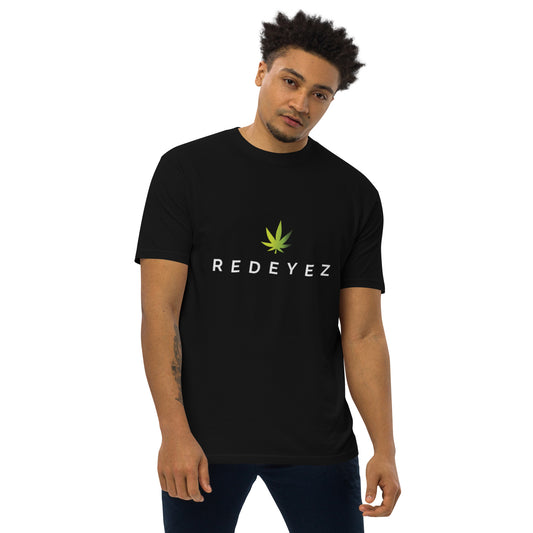 Red Eyez - Camiseta premium de peso pesado para hombre