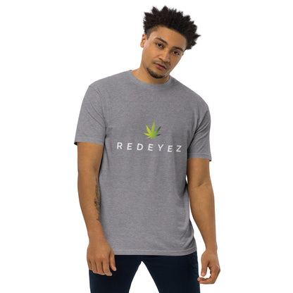 Red Eyez - Camiseta premium de peso pesado para hombre