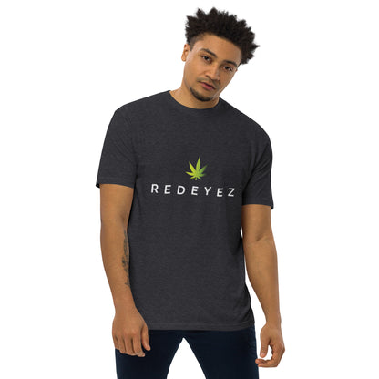 Red Eyez - Camiseta premium de peso pesado para hombre